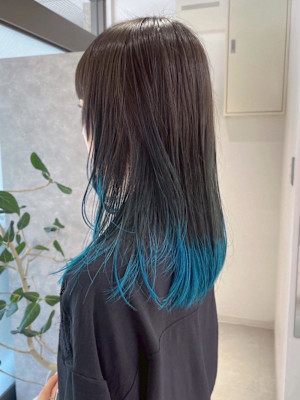 （rizu）ルーツカラー/デザインカラー/ブルー