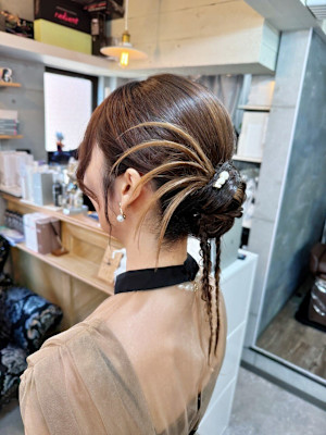 【ヘアセット】 韓国風 カチモリ ヘア 茅ヶ崎 早朝ヘアセッ