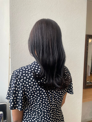 ROMA銀座★30代40代/美肌アッシュ/くびれ巻きロング