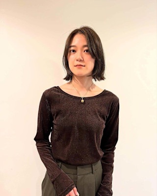 フラットボブ×フェイスレイヤー