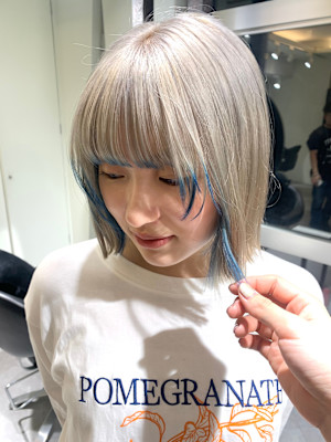 white × blue   design color