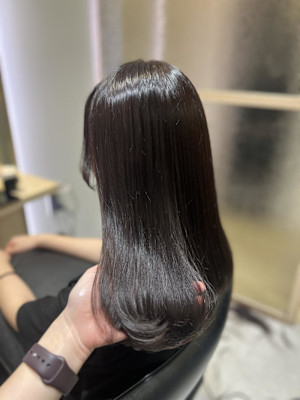 暗髪ラベンダーブラウン♪