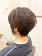 30代40代50代/艶髪スタイル/大人ショート