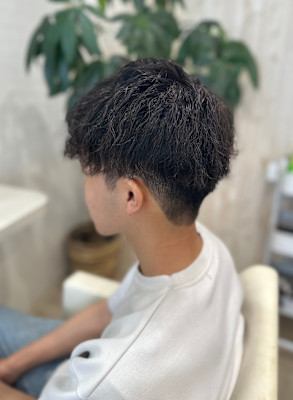 メンズパーマ！波巻きパーマ、ミックスパーマ！