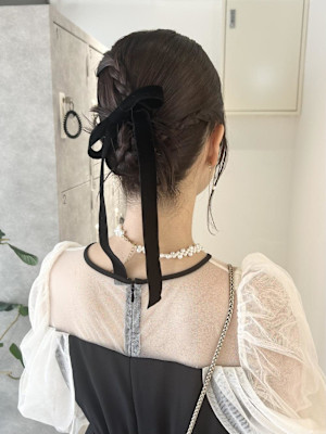 【Nanaka】結婚式ヘアセット/カチモリヘアヘアセット