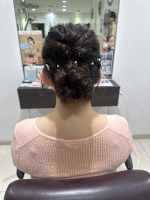 パーティーお呼ばれヘアー