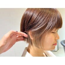 "土橋"初ブリーチにおすすめミルクティーベージュ◎