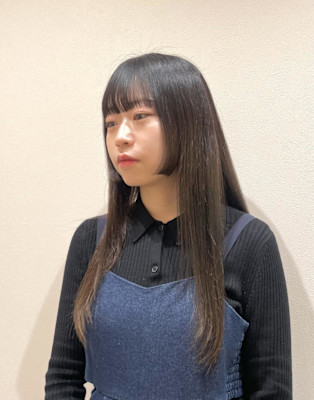 顔まわりカット/姫カット/フェイスレイヤー