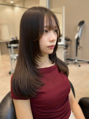 【流行りのレイヤーカット】