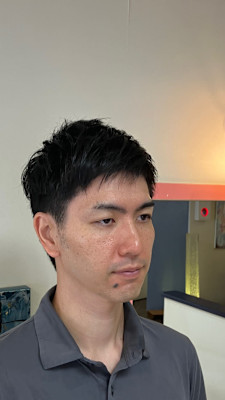 メンズショートレイヤー