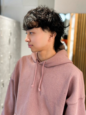 [takumi]マッシュウルフ/ウルフパーマ/メンズパーマ