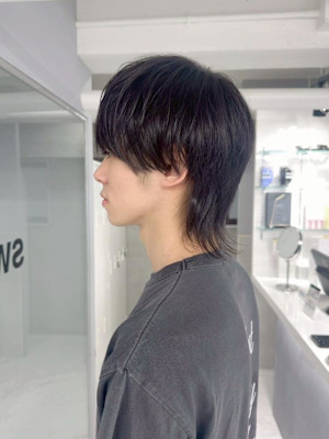 ウルフレイヤー/ウルフカット/フェイクブラック