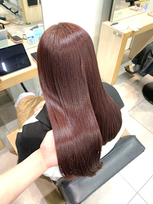 髪質改善ストレート