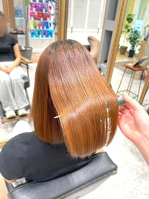 髪質改善ストレート