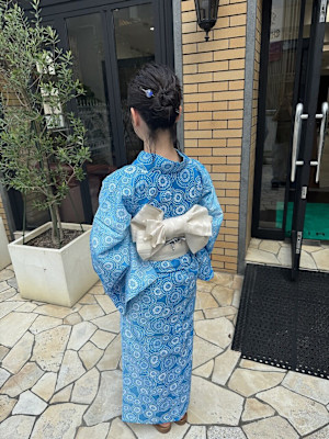 ヘアセット&浴衣着付け