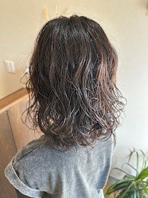 ミディアムレイヤー×ウェーブ