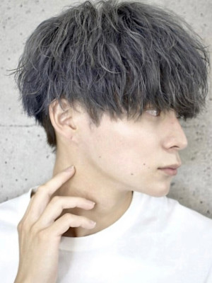 福井駅前　メンズカット　ツイストパーマ