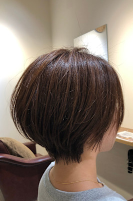 愛されショートボブ