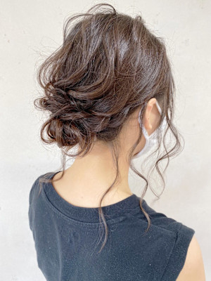 ヘアセット/ヘアアレンジ/結婚パーティーヘアセット