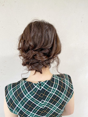 ヘアセット/ヘアアレンジ/結婚パーティーヘアセット