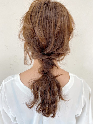 ヘアセット/ヘアアレンジ/結婚パーティーヘアセット