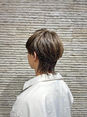 春色ツイスパ！束感ショート×マッシュウルフ◎