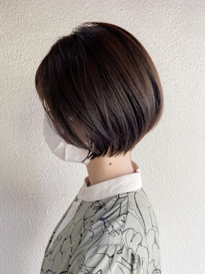 ナチュラルショートボブ