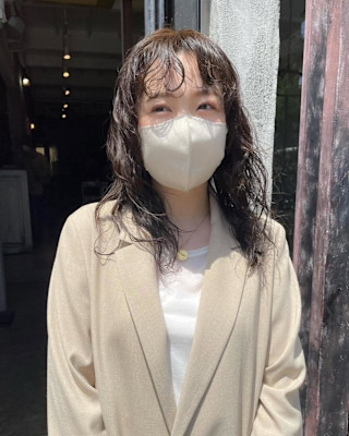 ナチュラルウルフパーマ