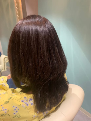 髪質改善カラー