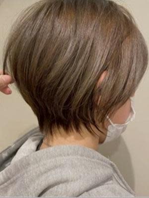 #襟足美人　#スッキリ襟足ショート