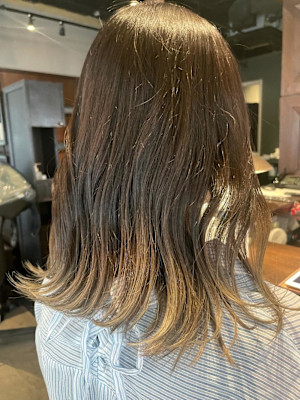 ミディアム/グラデーション/イノアカラー