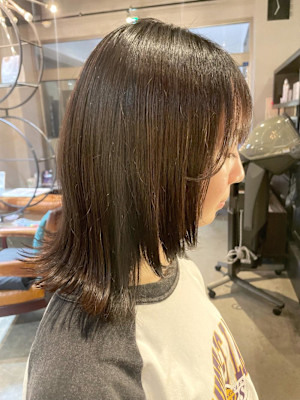 レイヤー/顔周りレイヤー/透明感