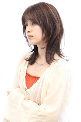 ☆ミディアムくびれヘア×柔らかブラウンベージュ春夏☆20代