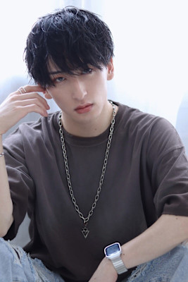 20代30代/無造作マッシュウルフ/色気パーマ