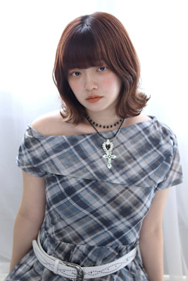 20代/30代/40代/レイヤーカット/外ハネボブ☆