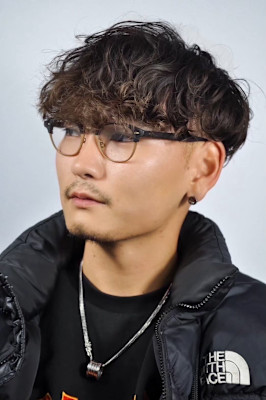 フェード+パーマ