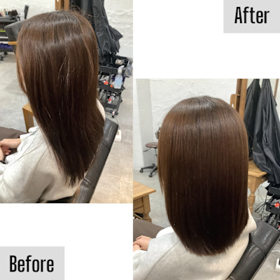 お客様スタイル 縮毛矯正