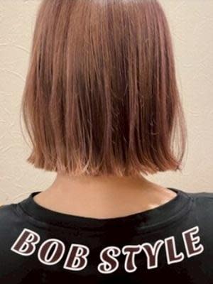 #切りっぱなしボブ　#ハイライト