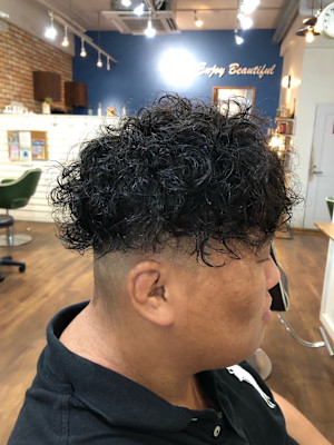 メンズカット＋パーマ