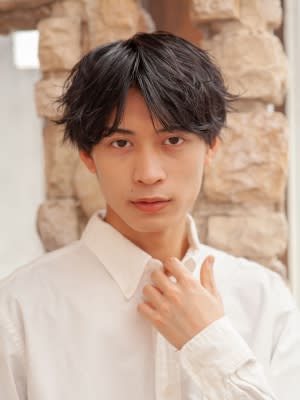 アンニュイメンズパーマスタイル