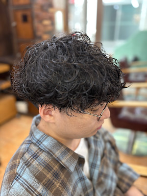 強めしっかりカール波巻き