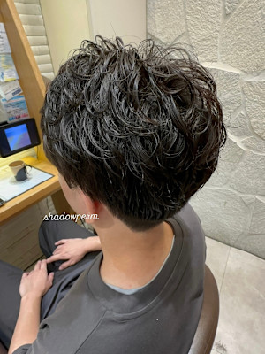 20代30代大人かっこいいシャドーパーマ◎高橋美穂