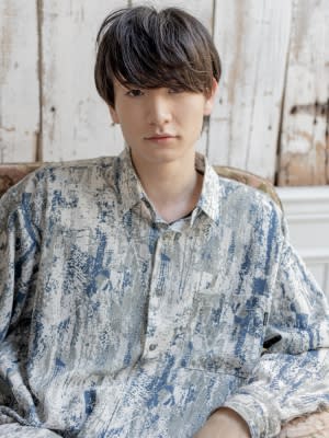 爽やかウルフ風マッシュスタイル