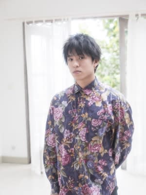 ニュアンスパーマ束感ショート