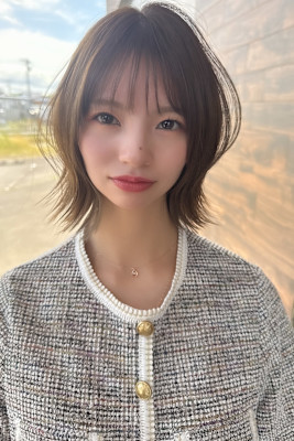 ミディアム×外ハネレイヤー