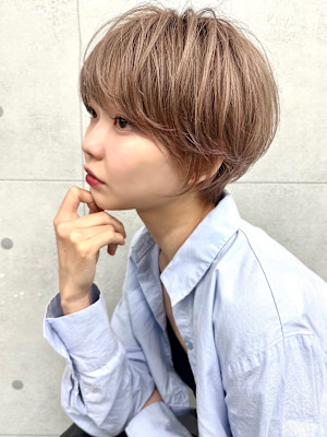 ruen 上通り 髪質改善＆ショートカット【ルアン】×スタ