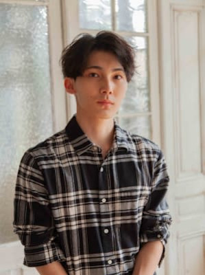 爽やかセンターパート