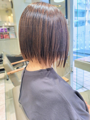 ボブ/ミニボブ/切りっぱなし