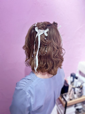 ふわふわくまさんヘア♪