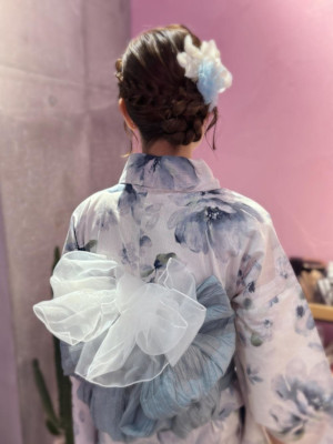 浴衣にピッタリアップヘア♪